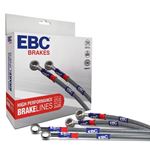 EBC Stainless Braided Brake Lines (BLA7757-6L)