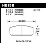 Hawk Performance HPS 5.0 Brake Pads (HB158B.515)