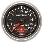 AutoMeter Elite 52.4mm 0-2000F Pyrometer Peak and