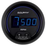 AutoMeter Cobalt Digital 85.7mm Black In-Dash Tach