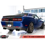 AWE Track Edition Exhaust for 17+ Challenger 5.7 -