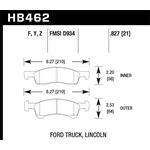 Hawk Performance LTS Brake Pads (HB462Y.827)