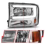 Anzo Crystal Headlight Set for 2000-2004 Ford Ex-3