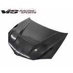 VIS Racing Invader Style Black Carbon Fiber Hood