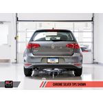 AWE Touring Edition Exhaust for VW MK7 Golf 1.8-3