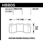 Hawk Performance DTC-50 Brake Pads (HB805V.615)