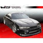 VIS Racing Invader Style Black Carbon Fiber Hood