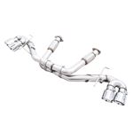 AWE Track Edition Exhaust for C8 Corvette - Chrome