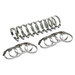 HPS Stainless Steel Embossed Hose Clamps Size 12 2
