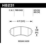 Hawk Performance Blue 9012 Brake Pads (HB231E.625)
