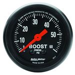 AutoMeter Z Series 52mm 0-60 PSI Mechanical Boost