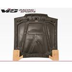 VIS Racing OEM Style Black Carbon Fiber Hood-3