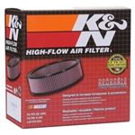 K and N Round Air Filter (E-3340)
