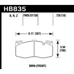 Hawk Performance HPS 5.0 Brake Pads (HB835B.726)