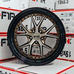 F1R F105 18x9.5 - Bronze / Black Lip Wheel-3