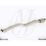 GTHAUS Section 1 Pipes w/ Resonator- Stainless- BM
