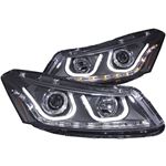 ANZO 2008-2012 Honda Accord Projector Headlights w