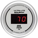 AutoMeter Ultra-Lite 2-1/16in 100PSI Silver Dial D