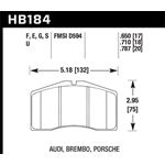 Hawk Performance HPS Brake Pads (HB184F.650)