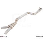 GTHAUS Full Cat-back LX pipes (Single 90mm piping)