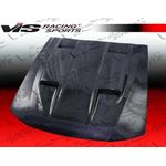 VIS Racing Mach 5 Style Black Carbon Fiber Hood