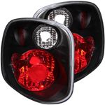 ANZO 1997-2000 Ford F-150 Taillights Black (211069