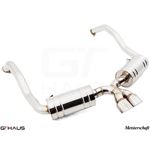 GTHAUS GT Racing Exhaust- Stainless- PO0311202