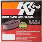 K and N Round Air Filter Assembly (60-1030)-3