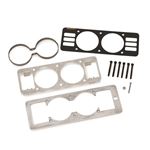 AutoMeter 87-93 Ford Mustang Black Dual Gauge Cage