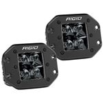 Rigid Industries D2 - Midnight Edition Flush Mount