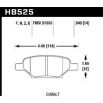 Hawk Performance DTC-60 Brake Pads (HB525G.540)