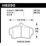 Hawk Performance HT-10 Brake Pads (HB290S.583)