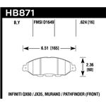 Hawk Performance HPS 5.0 Brake Pads (HB871B.624)