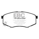 EBC Greenstuff 2000 Series Sport Brake Pads (DP-3