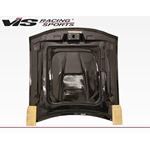 VIS Racing SS Style Black Carbon Fiber Hood-3