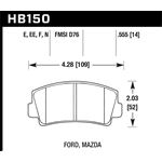 Hawk Performance HP Plus Brake Pads (HB150N.555)