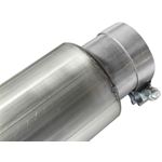 aFe Large Bore-HD 5 IN 409 Stainless Steel DPF-B-3