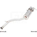 GTHAUS GT Racing Exhaust- Stainless- ME0231201-3