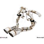 GTHAUS Super GT Racing Exhaust- Stainless- LA022-3