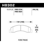Hawk Performance LTS Brake Pads (HB302Y.700)