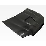 VIS Racing G Force Style Black Carbon Fiber Hood