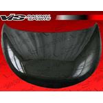 VIS Racing OEM Style Black Carbon Fiber Hood