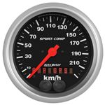 AutoMeter Sport-Comp 3-3/8in. 0-225KM/H (GPS) Spee
