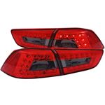 ANZO 2008-2015 Mitsubishi Lancer LED Taillights Re