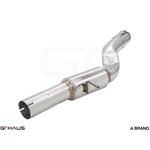 GTHAUS Down Front Pipe (Catless)- Stainless- VW0-3