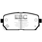 EBC Greenstuff 2000 Series Sport Brake Pads (DP-3