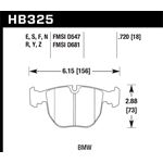 Hawk Performance HPS 5.0 Brake Pads (HB325B.720)
