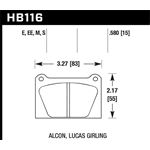 Hawk Performance Motorsports Brake Pads (HB116E.58