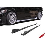 Stillen 2014-2017 Infiniti Q50 Side Skirts [Matte