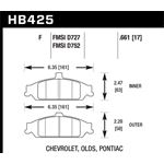 Hawk Performance HPS Brake Pads (HB425F.661)